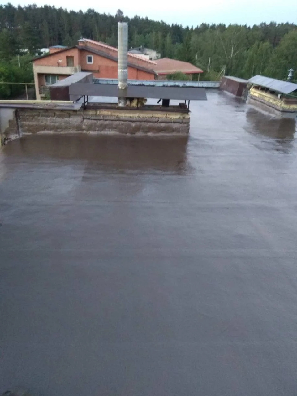 Утепление плоской кровли