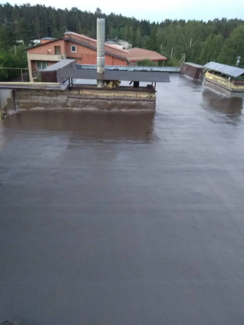 Утепление плоской кровли